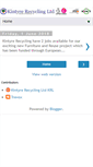 Mobile Screenshot of kintyrerecycling.com